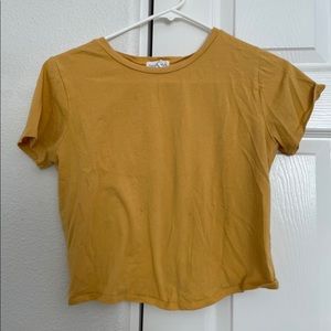 Yellow Tillys shirt